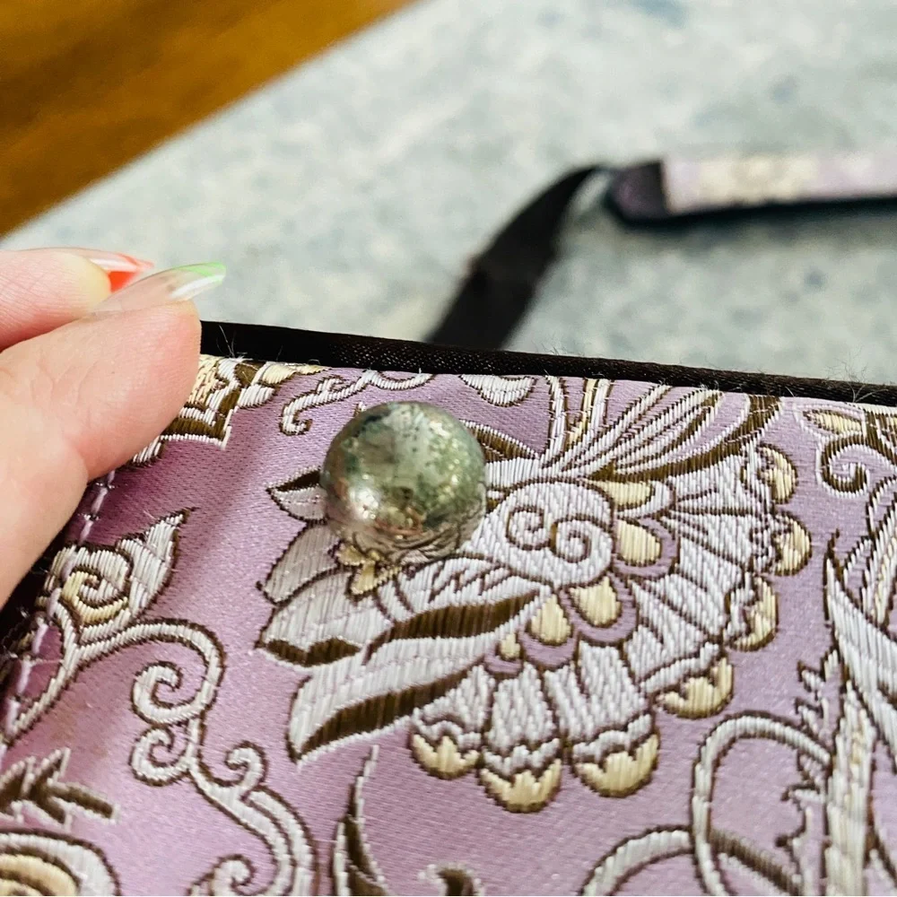 Abbi New York Fabric Crossbody Messenger Laptop Bag